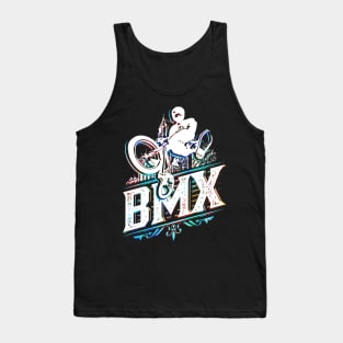 Retro Bmx Apparel - Classic Vintage Bmx Jump Tank Top